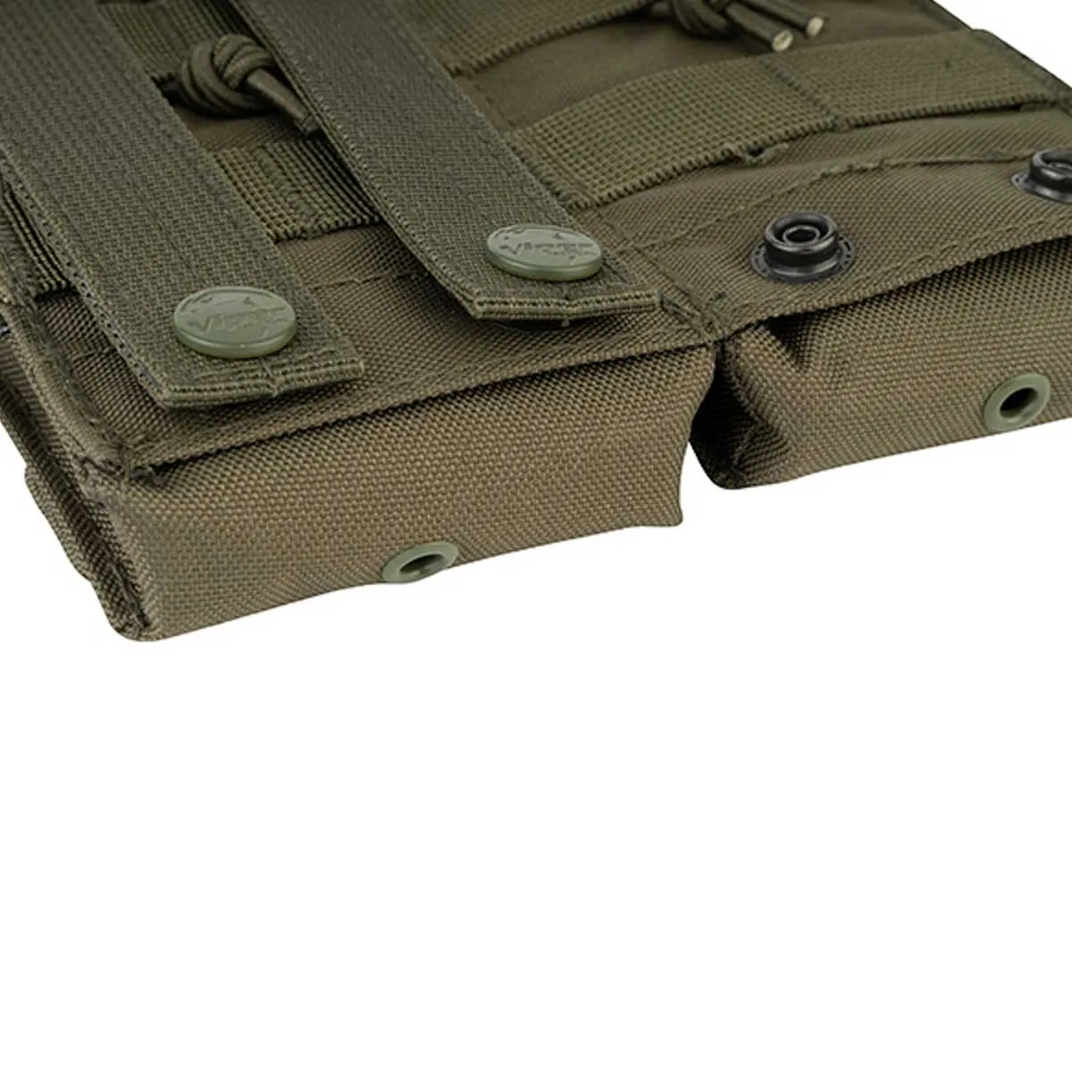 Viper Quick Release MOLLE Double Mag Pouch Green