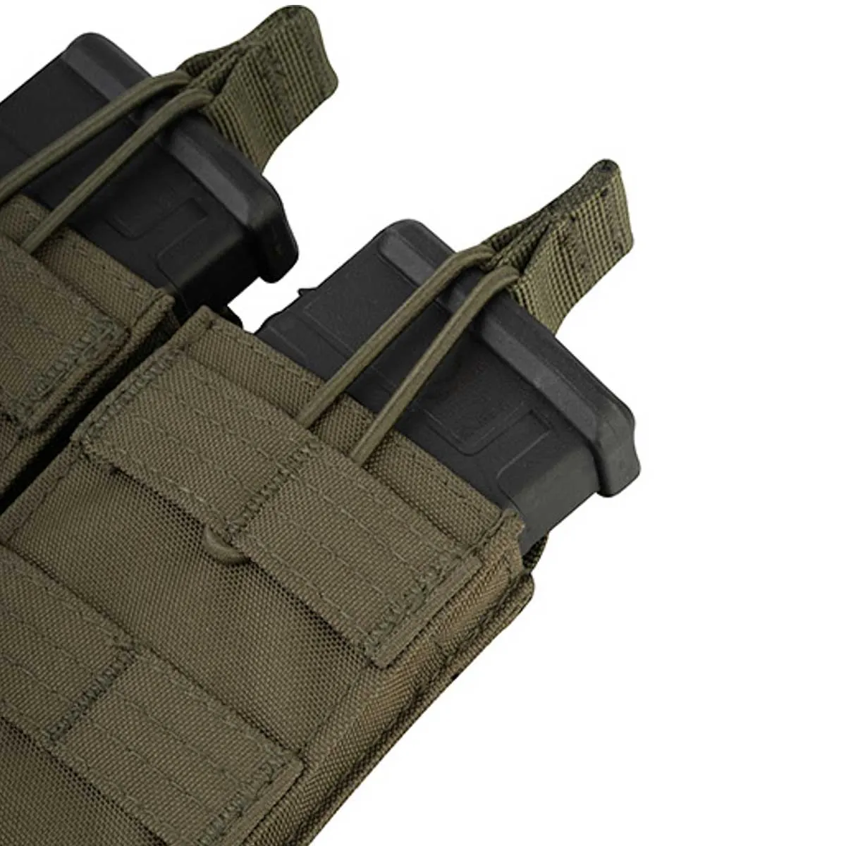 Viper Quick Release MOLLE Double Mag Pouch Green
