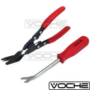 Voche Pro Car Door  Trim Clip Removing Pliers   Upholstery Panel Remover Tool