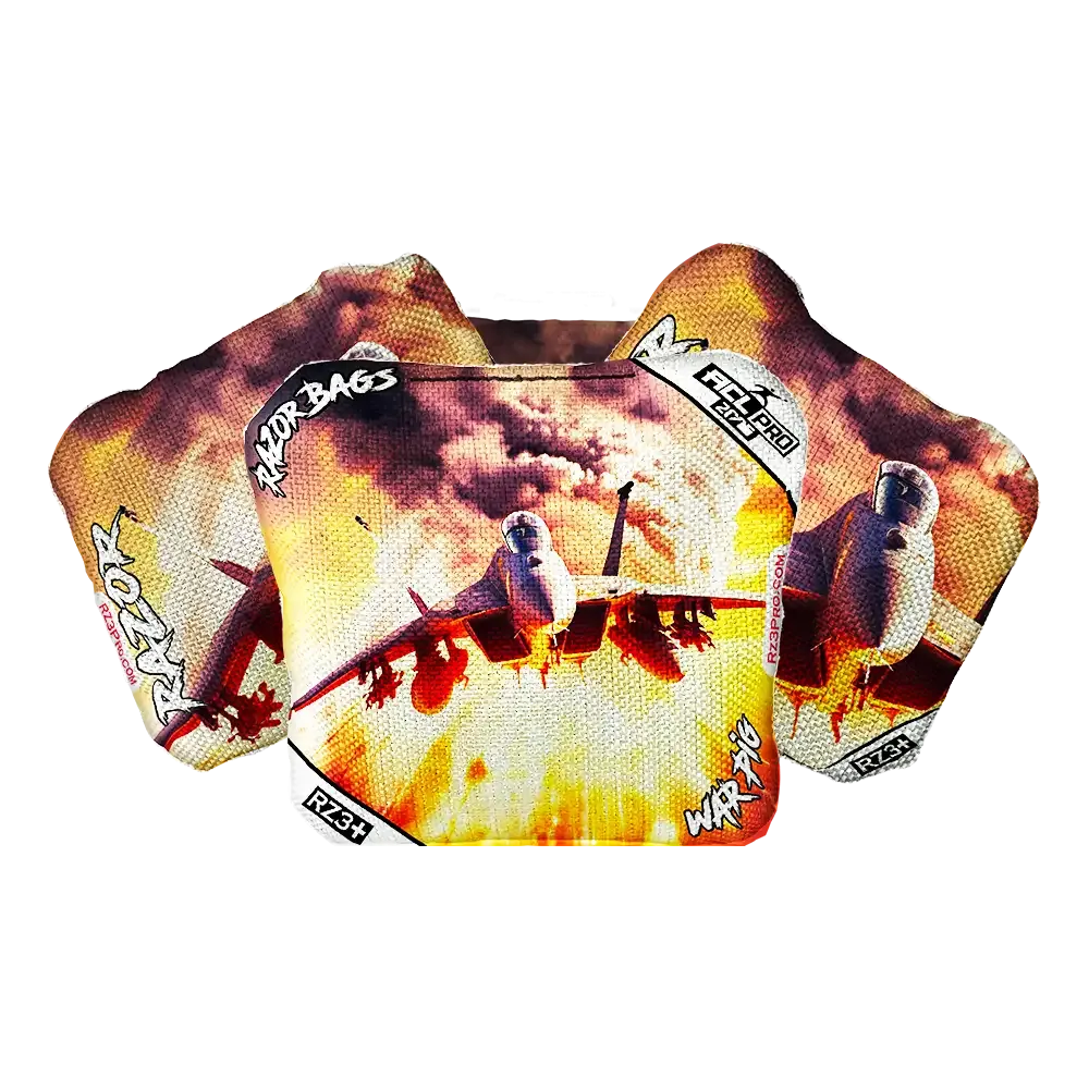 War Pig | Hero Jet | ACL PRO Razor Cornhole Bags