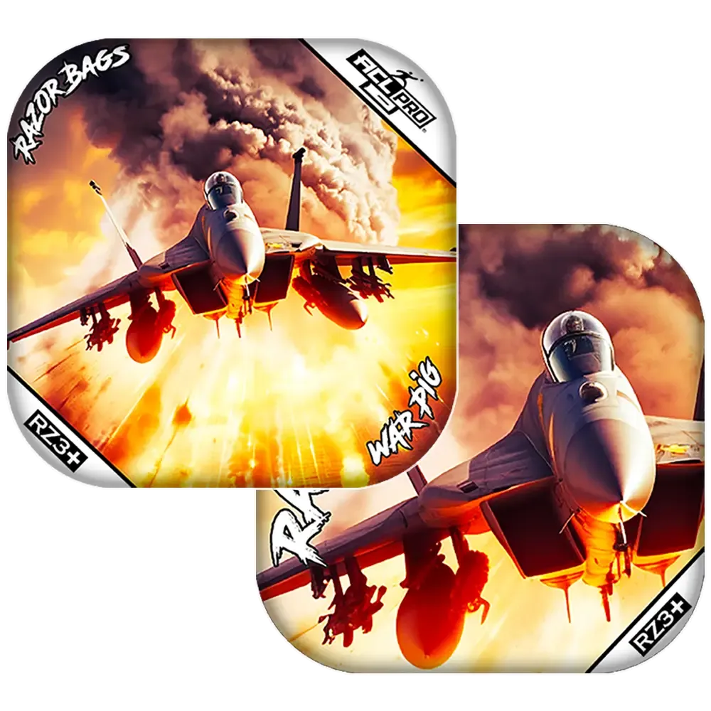 War Pig | Hero Jet | ACL PRO Razor Cornhole Bags