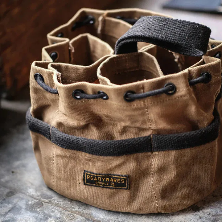 Waxed Canvas Nail Pouch