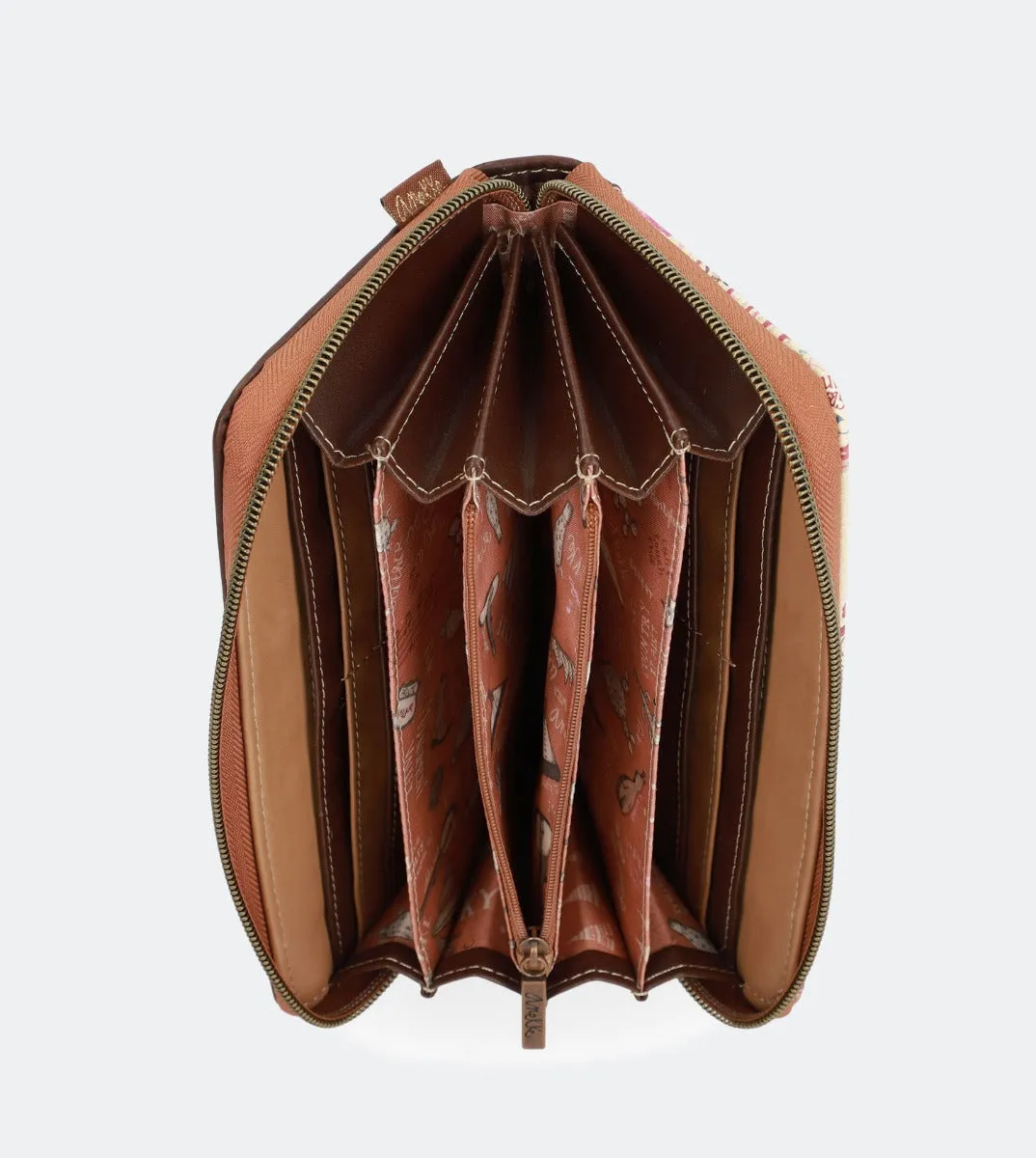 Western large hard case wallet