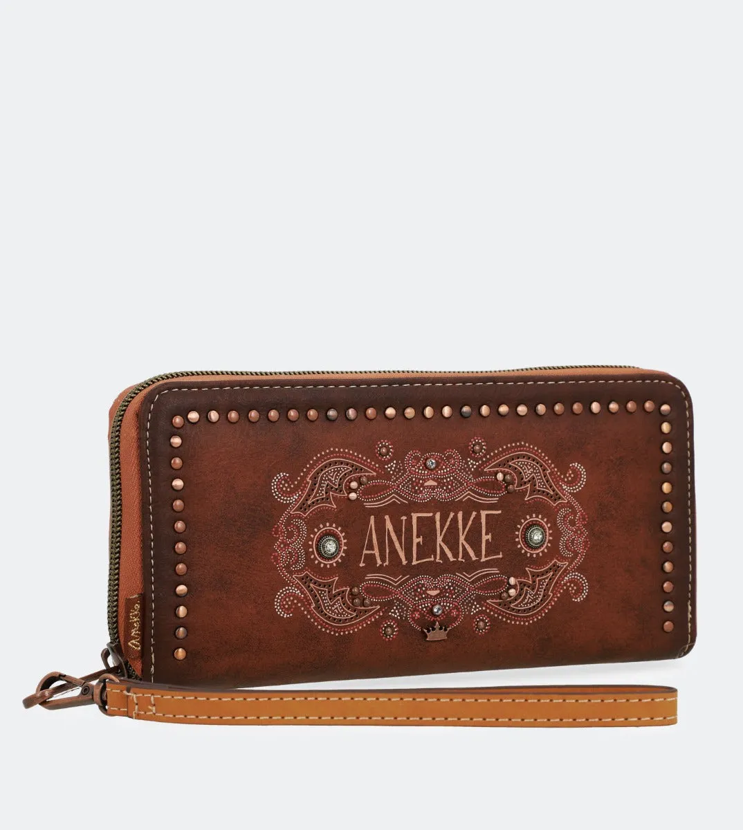 Western large hard case wallet