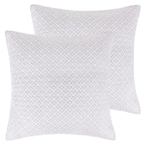 Wexford Grey Euro Sham Set of 2