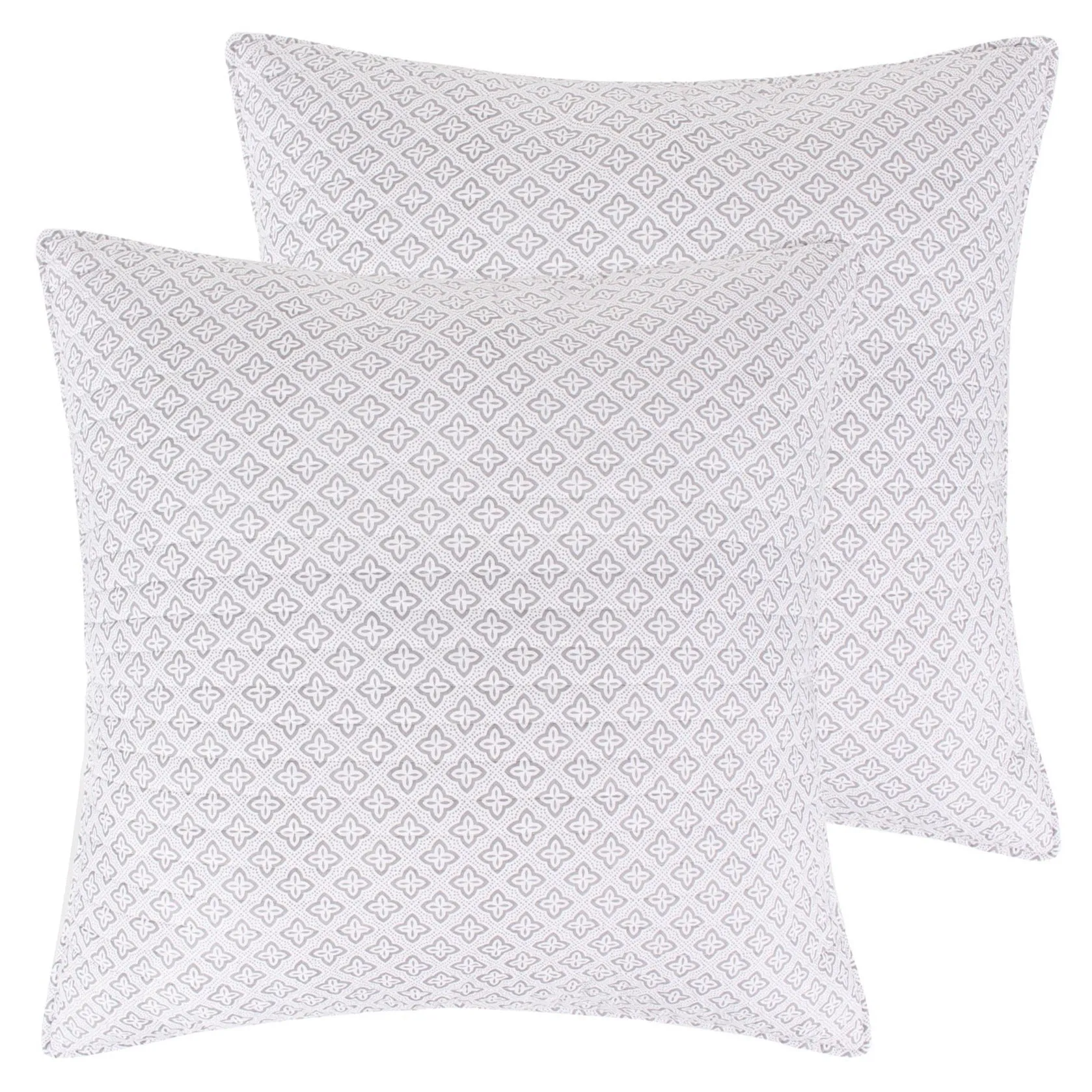 Wexford Grey Euro Sham Set of 2