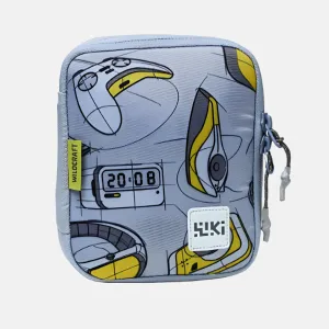 Wildcraft Wiki Cable Organizer -Gadget Grey/Stripe Black