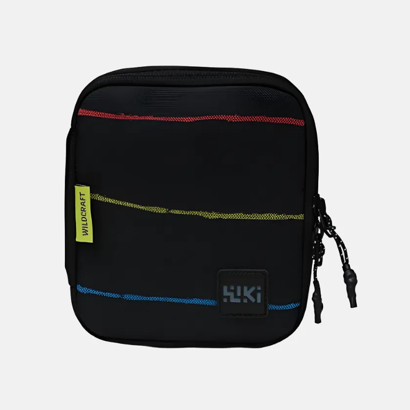 Wildcraft Wiki Cable Organizer -Gadget Grey/Stripe Black