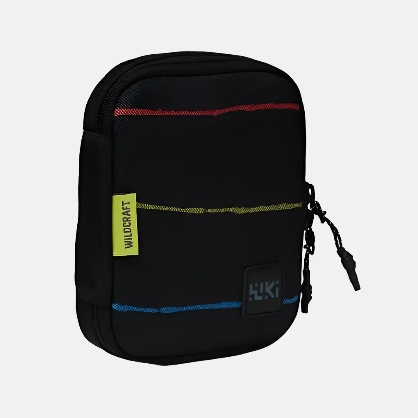 Wildcraft Wiki Cable Organizer -Gadget Grey/Stripe Black