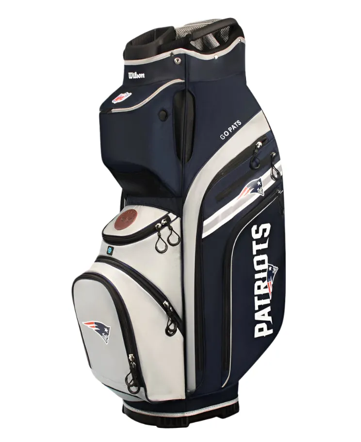 Wilson New England Patriots NFL Golf Bags - Stand & Cart