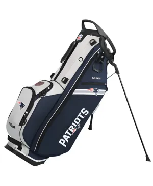 Wilson New England Patriots NFL Golf Bags - Stand & Cart