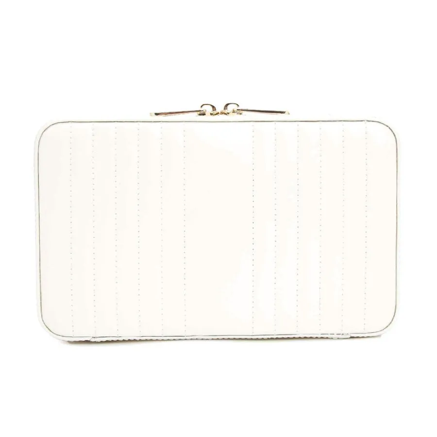 Wolf Maria Medium Zip Case - White