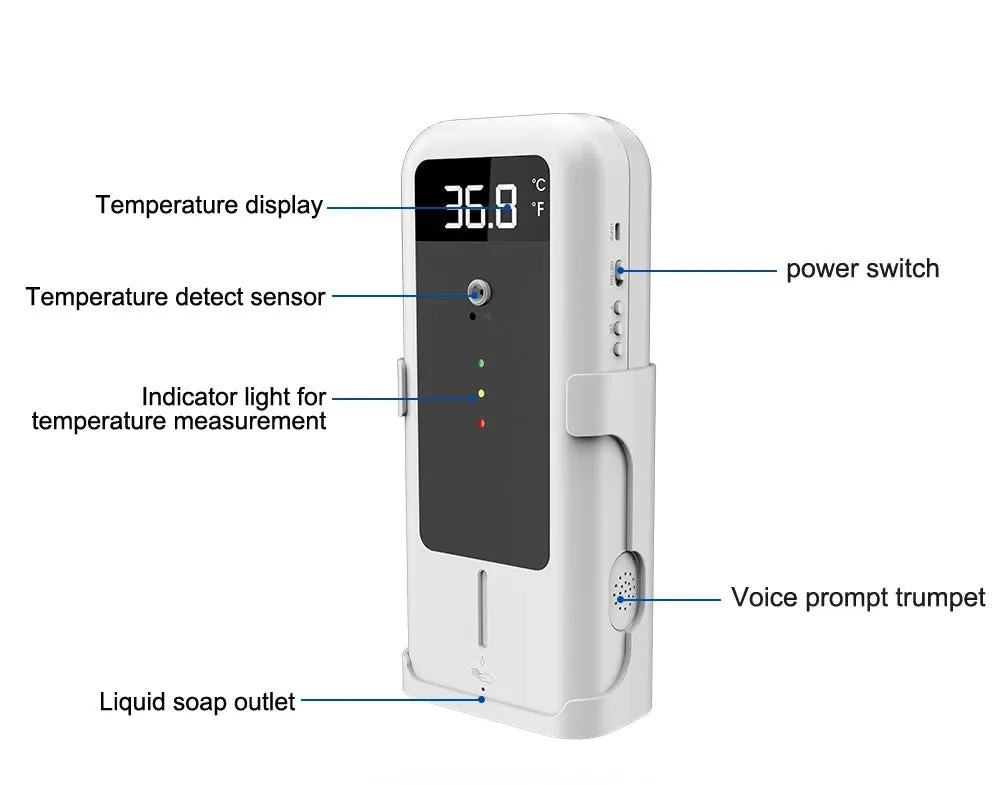 YAD - 001 Multifunctional Hand Wash Sanitizer Machine