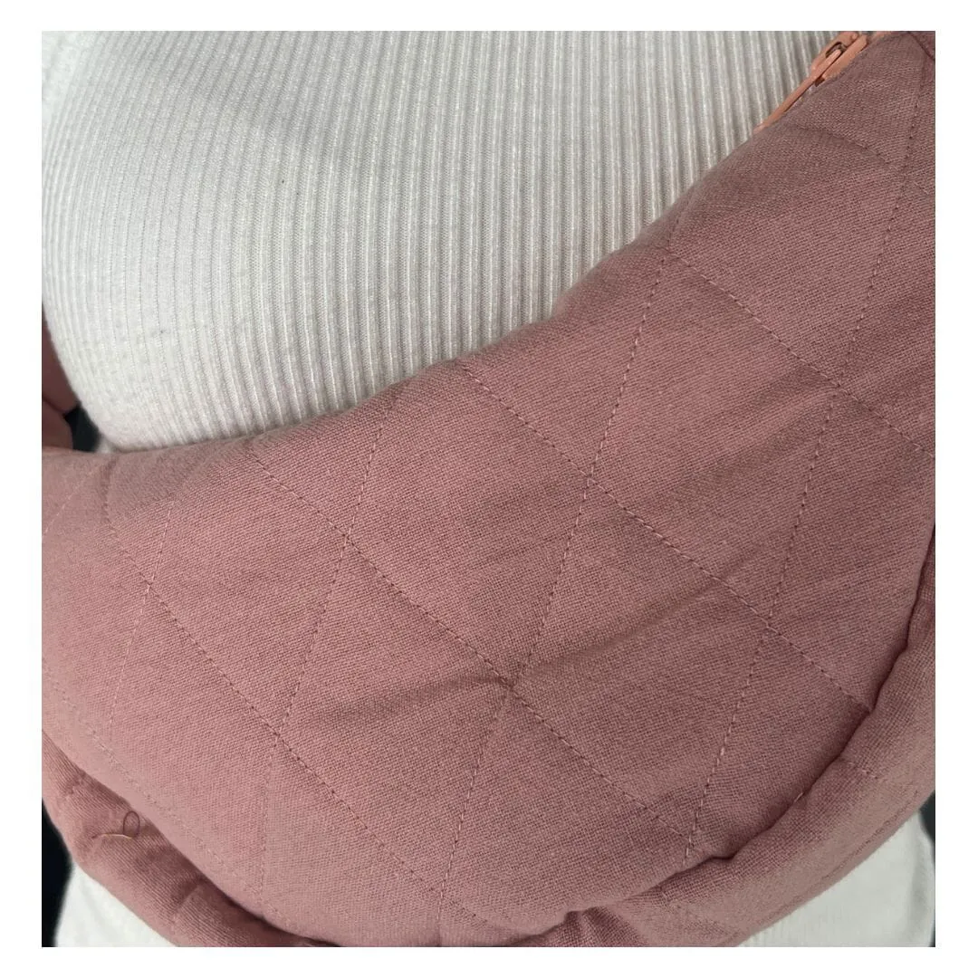 ZABECCA THE LABEL Banana Bag - Light Blush