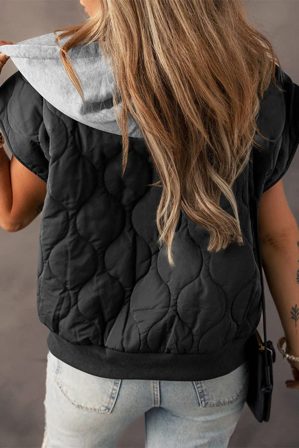 Zip Up Puffer Vest