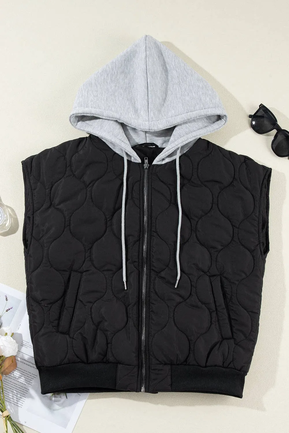Zip Up Puffer Vest