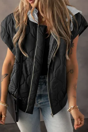 Zip Up Puffer Vest