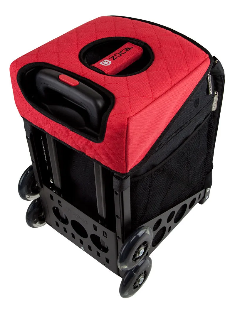 Zuca Seat Cushion - Red/Black -
